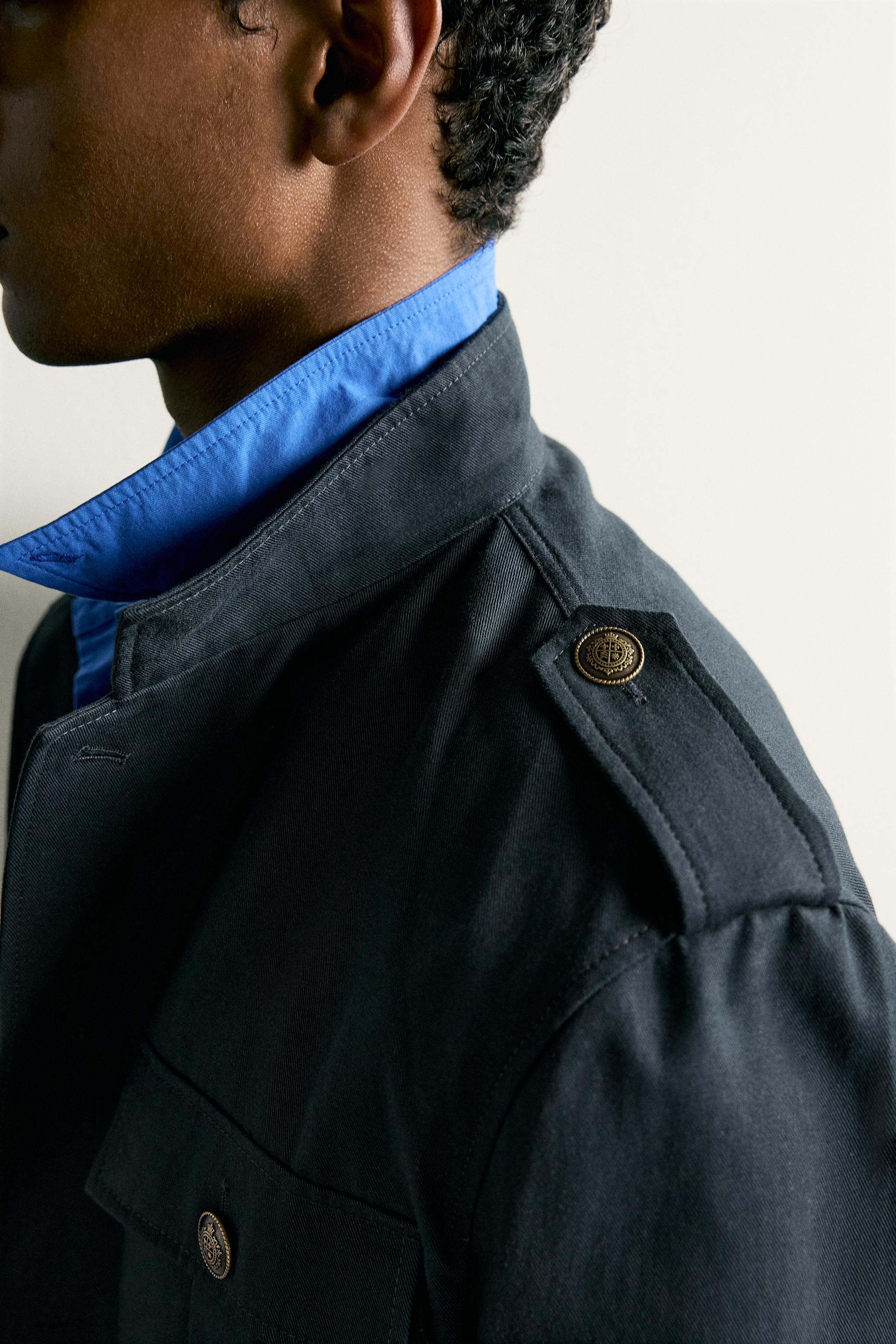 RELAXED FIT POCKET JACKET